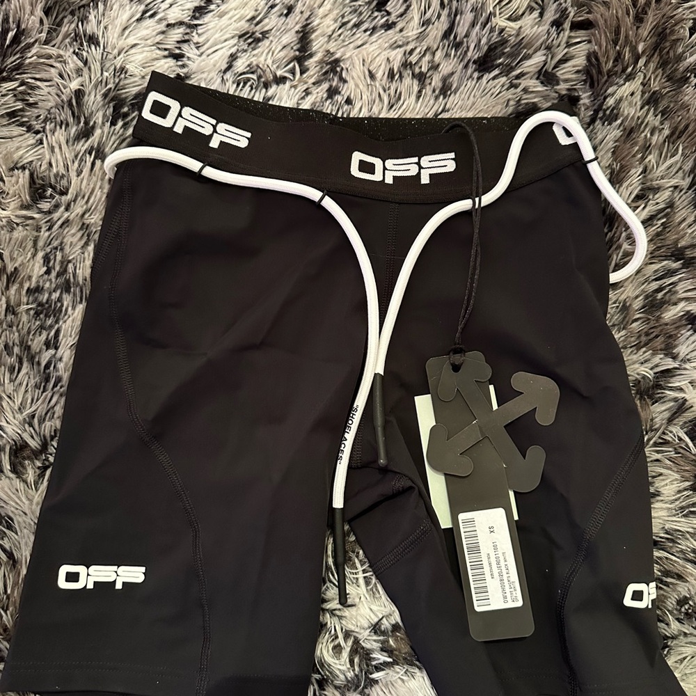 Off-White Black Cycling Shorts